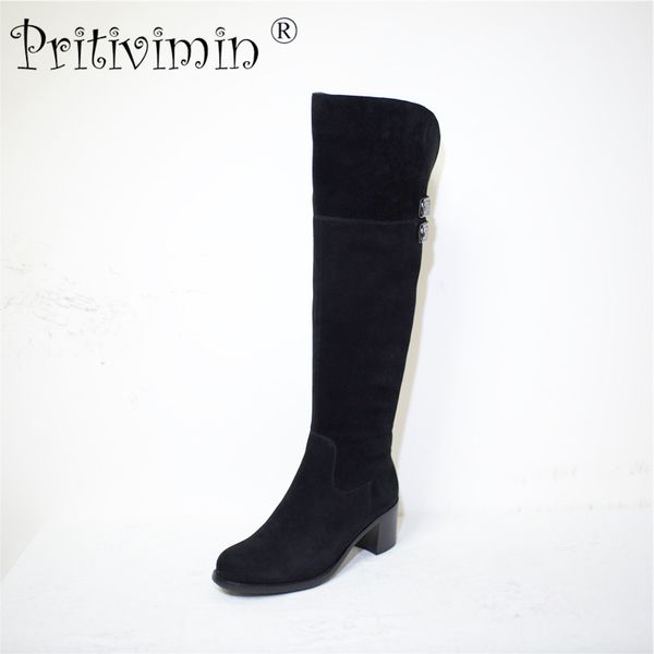 boots pritivimin fn78 ladies kide suede genuin leather winter women handmade warm real wool lined shoe girls over the knee high, Black
boots pritivimin fn78 ladies kide suede genuin leather winter women handmade warm real wool lined shoe girls over the knee high, Black