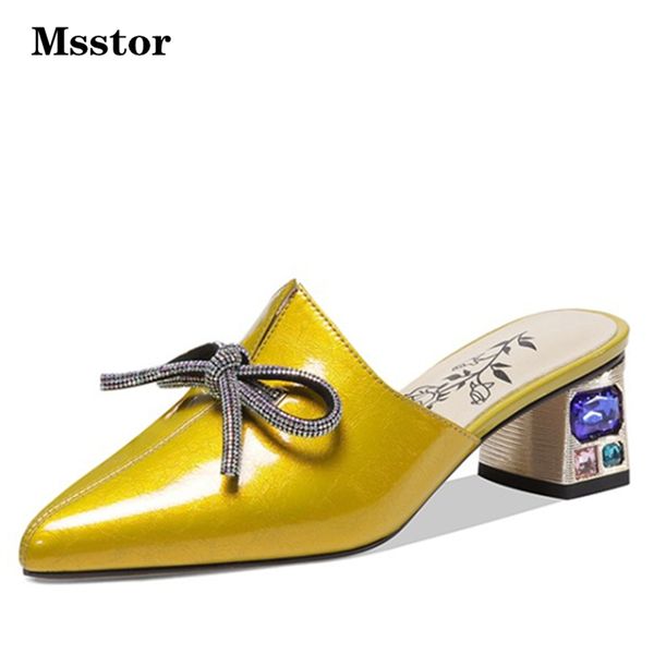 butterfly-knot yellow slippers womens crystal pointed toe sewing summer shoes woman outside fashion ladies heels green, Black
butterfly-knot yellow slippers womens crystal pointed toe sewing summer shoes woman outside fashion ladies heels green, Black