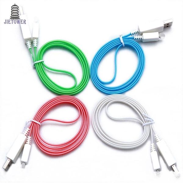 100pcs/lot 4 colors beautiful 1m led light usb cable el shine light charger data sync cord for micro usb
100pcs/lot 4 colors beautiful 1m led light usb cable el shine light charger data sync cord for micro usb