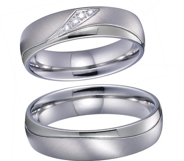 Alliances Love Marriage Couple Wedding Rings Set for Men and Women Silver Color Titanium Stainless Steel Jewelry No11
Alliances Love Marriage Couple Wedding Rings Set for Men and Women Silver Color Titanium Stainless Steel Jewelry No11