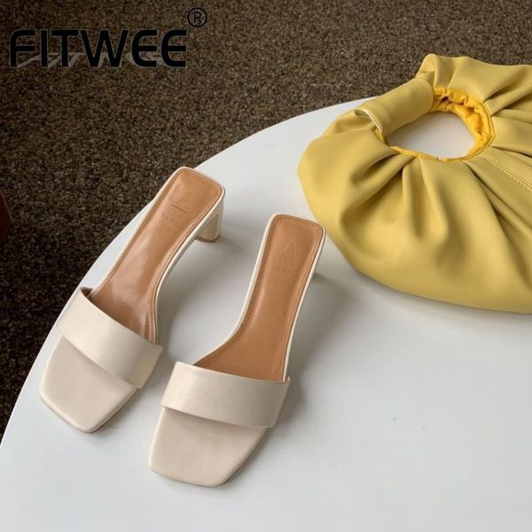 fitwee women shoes fashion open toe slip on slides thick heel sandals summer shoes outdoor ladies footwear size 35-39, Black
fitwee women shoes fashion open toe slip on slides thick heel sandals summer shoes outdoor ladies footwear size 35-39, Black