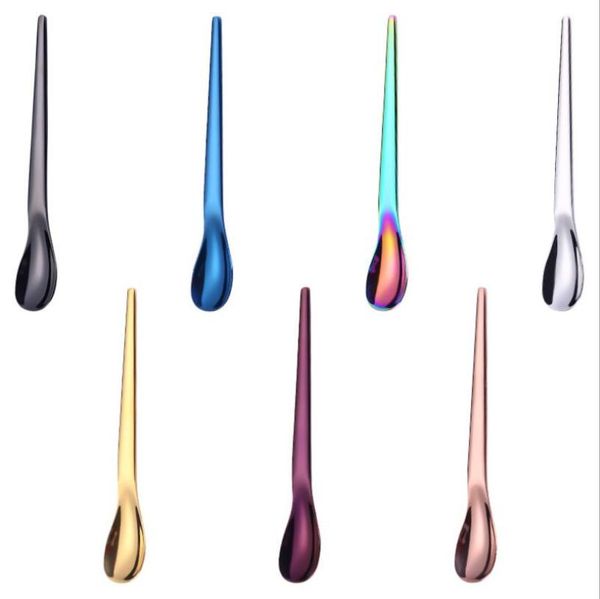 spoons 304 stainless steel stirring spoon titanium-plated coffee ice cream dessert small
spoons 304 stainless steel stirring spoon titanium-plated coffee ice cream dessert small