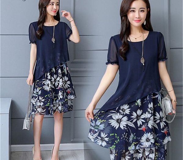 women summer dress casual short sleeve o neck floral dresses print dresses elegant party dress plus size dress women clothing designer, Black;gray
women summer dress casual short sleeve o neck floral dresses print dresses elegant party dress plus size dress women clothing designer, Black;gray