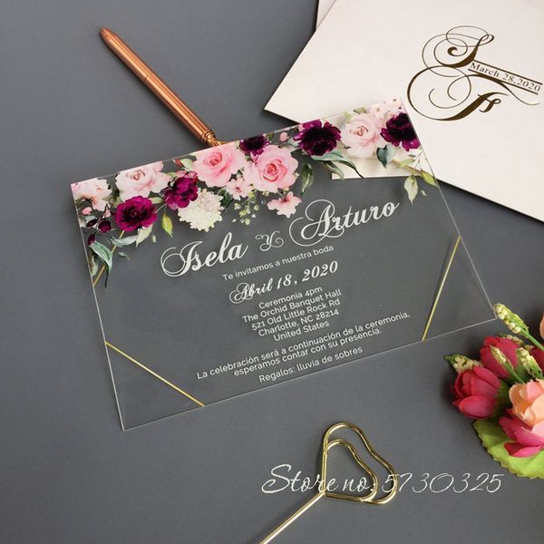 greeting cards wedding acrylic invitations personalized faire part mariage invitation de boda wholesale
greeting cards wedding acrylic invitations personalized faire part mariage invitation de boda wholesale