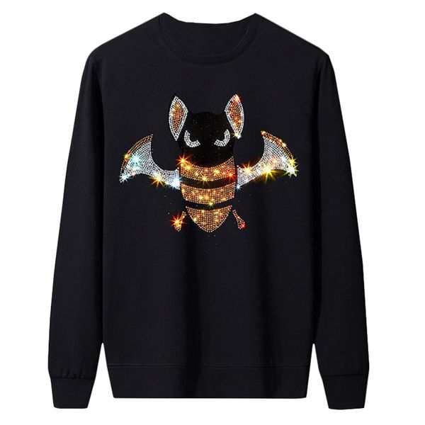 mens womens rhinestone design long sleeves pullover crew neck t-shirt sweatshirts casual sweat shirts autumn winter, White;black
mens womens rhinestone design long sleeves pullover crew neck t-shirt sweatshirts casual sweat shirts autumn winter, White;black