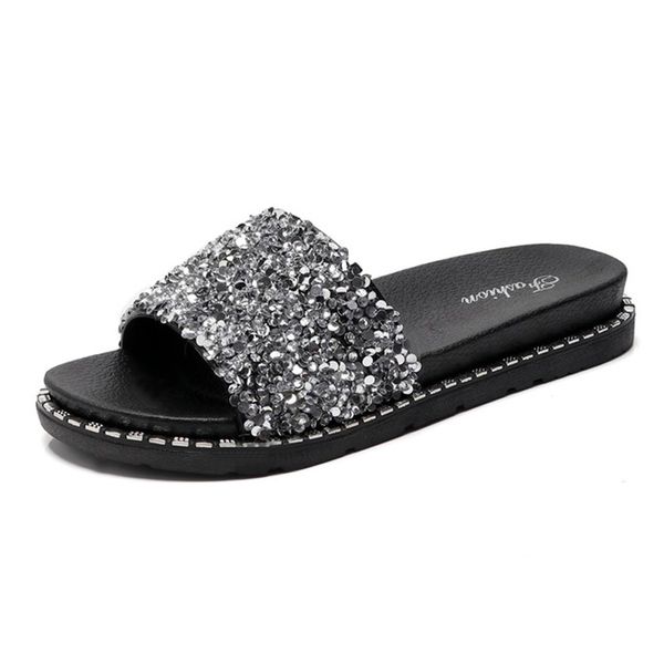 summer fashion women bling sandals outdoor casual flower rivet slides new female leisure floral rhinestone pvc slippers, Black
summer fashion women bling sandals outdoor casual flower rivet slides new female leisure floral rhinestone pvc slippers, Black