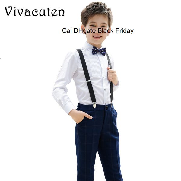 formal school performance suit brand flower boys wedding overall suits with bowtie dress plaid bib pants shirt clothes f097
formal school performance suit brand flower boys wedding overall suits with bowtie dress plaid bib pants shirt clothes f097