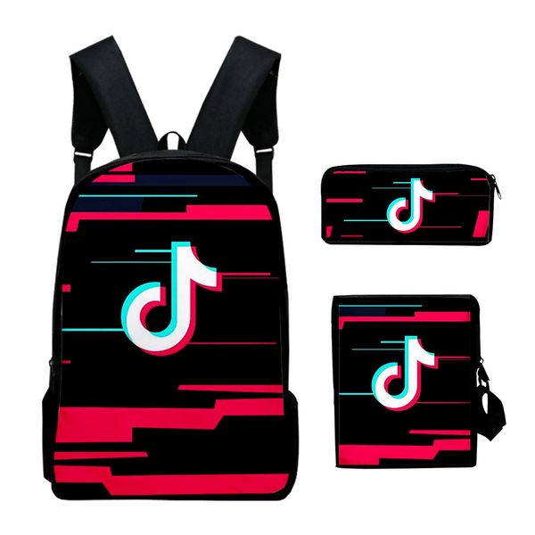 2020 new customized 3d printing backpack tik tok backpack three piece set, the new summer selling
2020 new customized 3d printing backpack tik tok backpack three piece set, the new summer selling