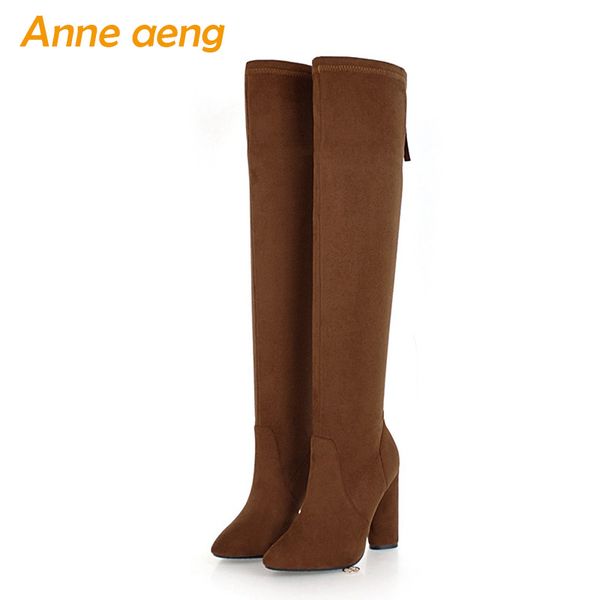 новая весна / осень женщины over-the-knee boots высокий каблук острым носом zipper sexy ladies женская обувь высокие сапоги большого размера, Black
новая весна / осень женщины over-the-knee boots высокий каблук острым носом zipper sexy ladies женская обувь высокие сапоги большого размера, Black