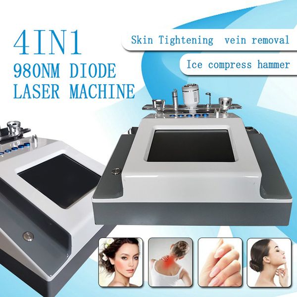 most popular 4 in 1 980nm vascular removal machine nails fungus removal pain physiotherapy device for salon, Black
most popular 4 in 1 980nm vascular removal machine nails fungus removal pain physiotherapy device for salon, Black