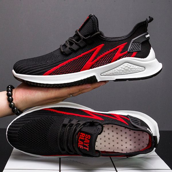 koreanversionnewflyingwovenmenscasualsportsshoesfashionbreathablecomfortabletideshoeswear-resistantjoggingshoes, Black
koreanversionnewflyingwovenmenscasualsportsshoesfashionbreathablecomfortabletideshoeswear-resistantjoggingshoes, Black