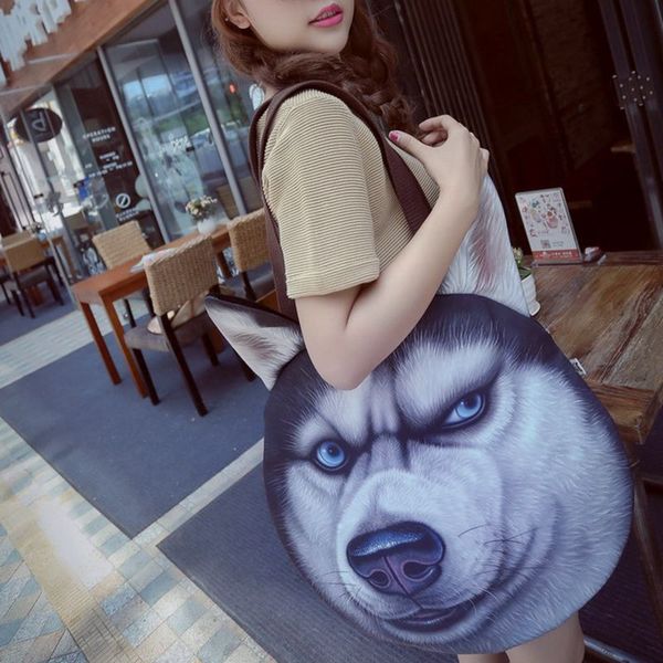 бесплатная доставка дож husky собак головы мешок плеча satchel printed большой мешок для дам творческих дам
бесплатная доставка дож husky собак головы мешок плеча satchel printed большой мешок для дам творческих дам