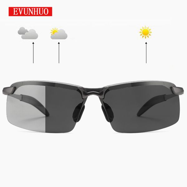 evunhuo pchromic sunglasses men polarized driving glasses male change color sunglasses day night vision driving eyewear, White;black
evunhuo pchromic sunglasses men polarized driving glasses male change color sunglasses day night vision driving eyewear, White;black