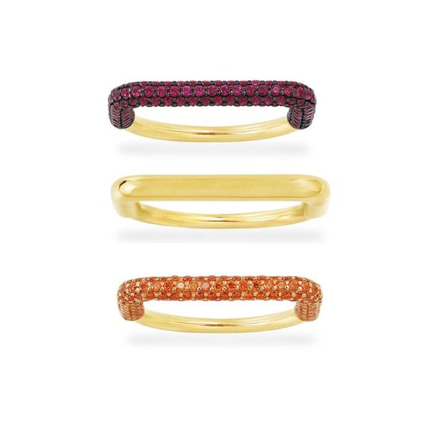 cluster rings 2021 fashion color metal rectangle ring with luxury iconic jewelry ladies trendy accessories, Golden;silver
cluster rings 2021 fashion color metal rectangle ring with luxury iconic jewelry ladies trendy accessories, Golden;silver