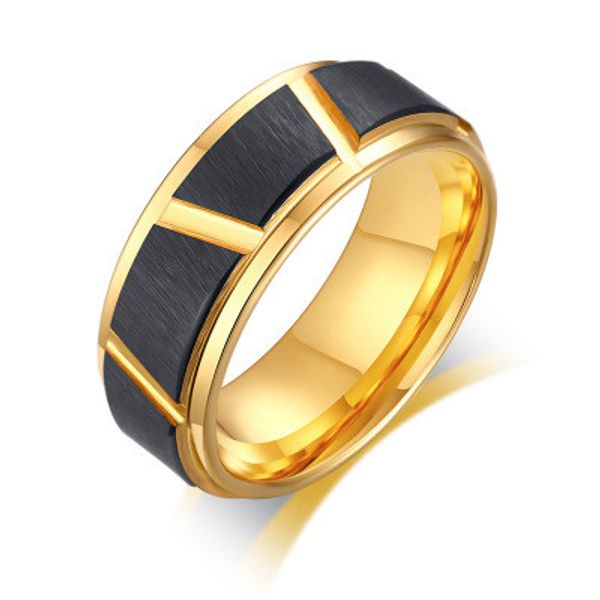 stainless steel rings for men matte finished high polished gold square black tungsten carbide ring wide 8mm weight 11.6g, Silver
stainless steel rings for men matte finished high polished gold square black tungsten carbide ring wide 8mm weight 11.6g, Silver
