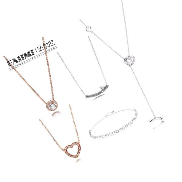 fahmi 100% 925 sterling silver basic necklace heart shape spring bird rose gold fit diy pendant women original jewelry wholesale
fahmi 100% 925 sterling silver basic necklace heart shape spring bird rose gold fit diy pendant women original jewelry wholesale