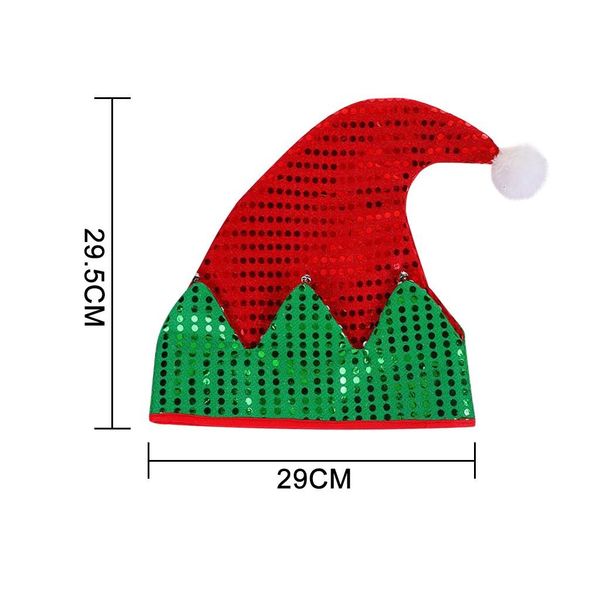 sequins christmas xmas party hat christmas red hat cap navidad green costume fashion adornos accessory cosplay decor yxlbbb xhhair
sequins christmas xmas party hat christmas red hat cap navidad green costume fashion adornos accessory cosplay decor yxlbbb xhhair