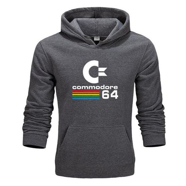 2019 нового мужская спортивная одежда commodore 64hoodies толстовки мужской мода сумка мужской, Black 
2019 нового мужская спортивная одежда commodore 64hoodies толстовки мужской мода сумка мужской, Black