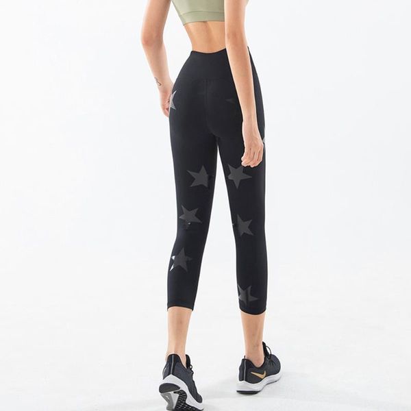 women high waist yoga pants star printed sport leggings gym running workout fitness legging elastic tight yoga bum sculpt pants, Black;blue 
women high waist yoga pants star printed sport leggings gym running workout fitness legging elastic tight yoga bum sculpt pants, Black;blue