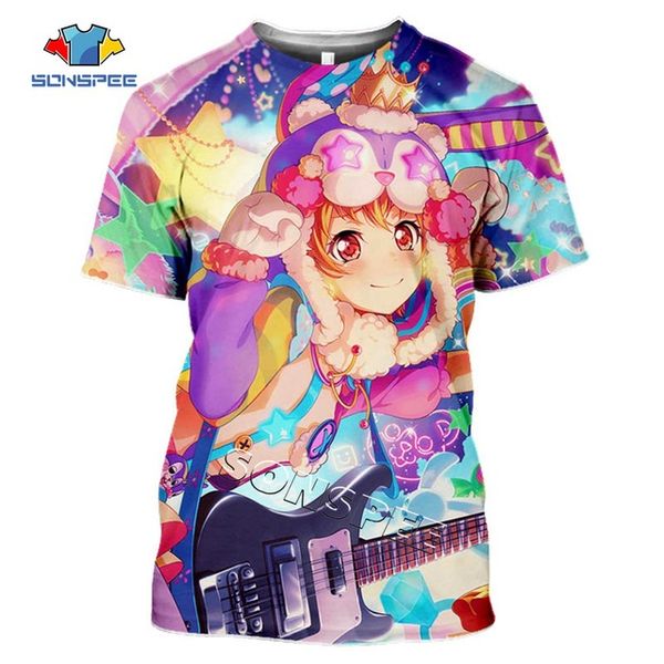 summer puppet bang dream anime girl 3d print shirts harajuku plus size funny men clothing
summer puppet bang dream anime girl 3d print shirts harajuku plus size funny men clothing