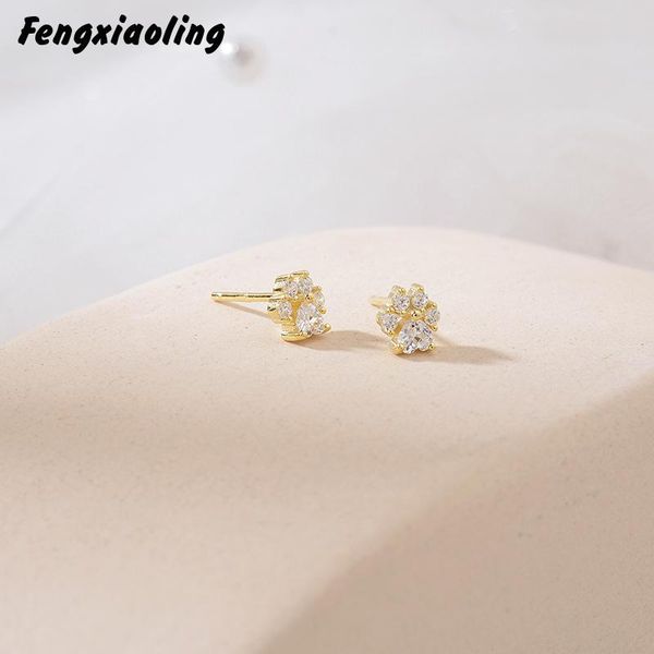 100% authentic 925 sterling silver earings fashion jewelry cubic zirconia dog paws stud earrings for women earrings zirconia, Golden;silver
100% authentic 925 sterling silver earings fashion jewelry cubic zirconia dog paws stud earrings for women earrings zirconia, Golden;silver