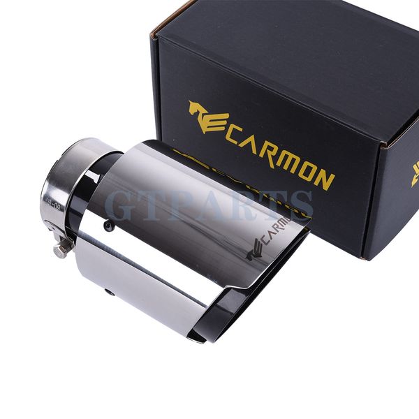 car universal carmon stainless steel exhaust tip with black color end pipe for bmw benz audi vw golf parts
car universal carmon stainless steel exhaust tip with black color end pipe for bmw benz audi vw golf parts
