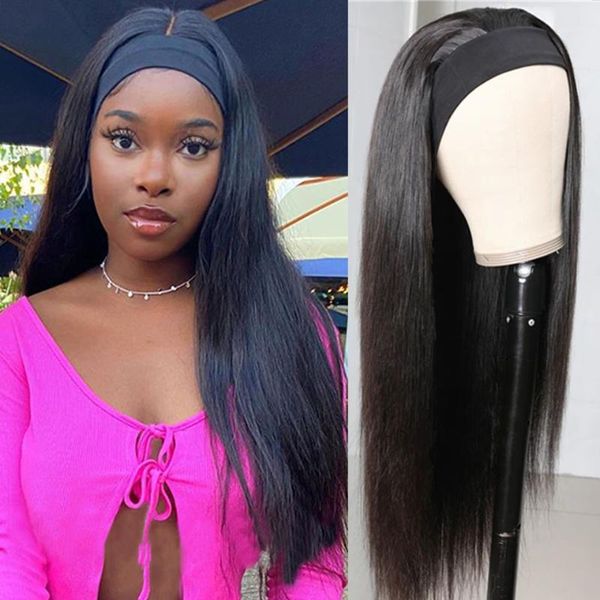 karizma headband wig human hair 10-28 inch natural brazilian straight hair machine made human wigs for women ing, Black;brown
karizma headband wig human hair 10-28 inch natural brazilian straight hair machine made human wigs for women ing, Black;brown