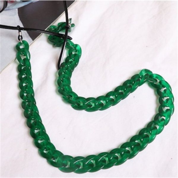 eyeglass chains wide anti-slip eyewear cord holder acrylic chains fashion women neck strap reading glasses rope, Silver
eyeglass chains wide anti-slip eyewear cord holder acrylic chains fashion women neck strap reading glasses rope, Silver