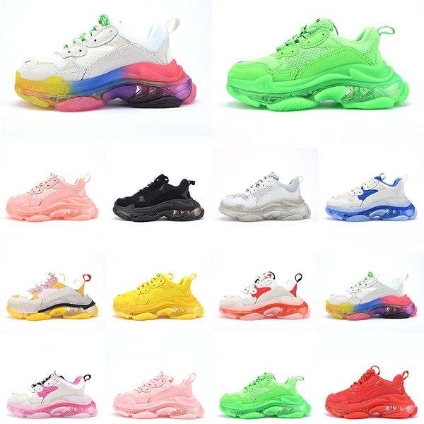 triple s outdoor mens shoes clear bubble midsole triple black white green red women fashion sneakers platform mens trainers size 36-45
triple s outdoor mens shoes clear bubble midsole triple black white green red women fashion sneakers platform mens trainers size 36-45