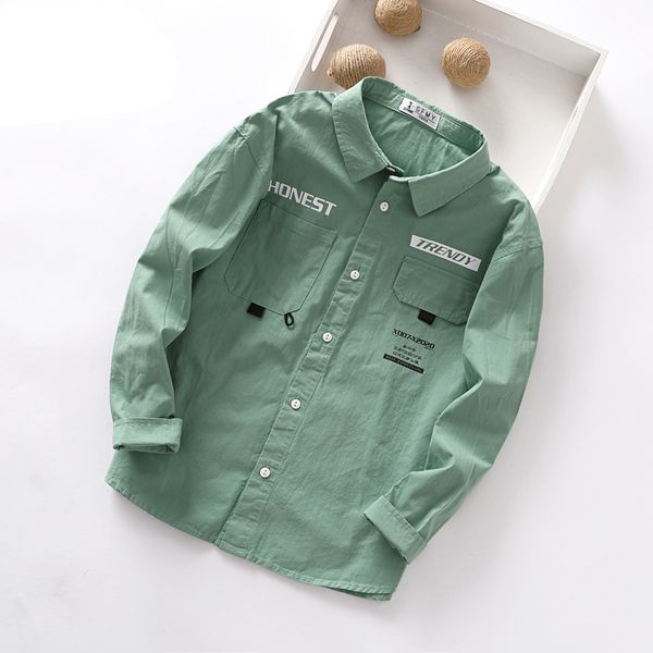 Kids Boys Shirts Autumn Long Sleeve Solid Toddler Shirts For Boys Cotton Fashion Baby Boy Tops Children Shirts, Green
Kids Boys Shirts Autumn Long Sleeve Solid Toddler Shirts For Boys Cotton Fashion Baby Boy Tops Children Shirts, Green