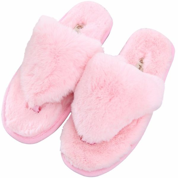 winter fashion women home slippers faux fur warm shoes woman slip on flats female fur flip flops pink plus size 36-40, Black 
winter fashion women home slippers faux fur warm shoes woman slip on flats female fur flip flops pink plus size 36-40, Black