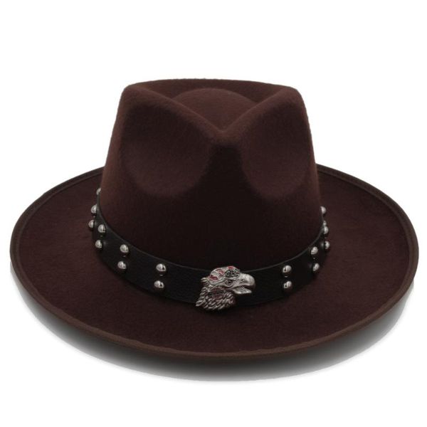 fascinator felt fedora hat for women men winter autumn chapeu feminino jazz hat gentleman sombrero dad eagle punk belt, Blue;gray
fascinator felt fedora hat for women men winter autumn chapeu feminino jazz hat gentleman sombrero dad eagle punk belt, Blue;gray
