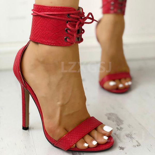 summer women high heels sandals gladiator open toe lace up ladies party sandals ankle strap stiletto bridal wedding shoes, Black
summer women high heels sandals gladiator open toe lace up ladies party sandals ankle strap stiletto bridal wedding shoes, Black
