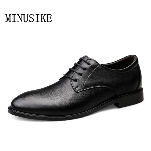 2020 black business formal shoes genuine leather men oxford leather men shoes casual breathable wedding dress office
2020 black business formal shoes genuine leather men oxford leather men shoes casual breathable wedding dress office