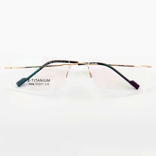 sunny spot wholesale new frameless memory metal myopia glasses frame anti-blue computer radiation glasses frame, Black
sunny spot wholesale new frameless memory metal myopia glasses frame anti-blue computer radiation glasses frame, Black