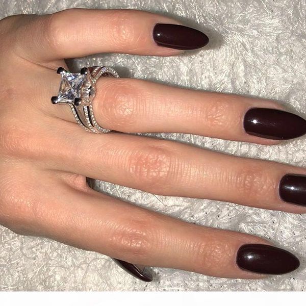 fashion- silver ring female austrian crystal princess cut stone wedding rings for women filled big white zircon engagement jewelry, Golden;silver
fashion- silver ring female austrian crystal princess cut stone wedding rings for women filled big white zircon engagement jewelry, Golden;silver