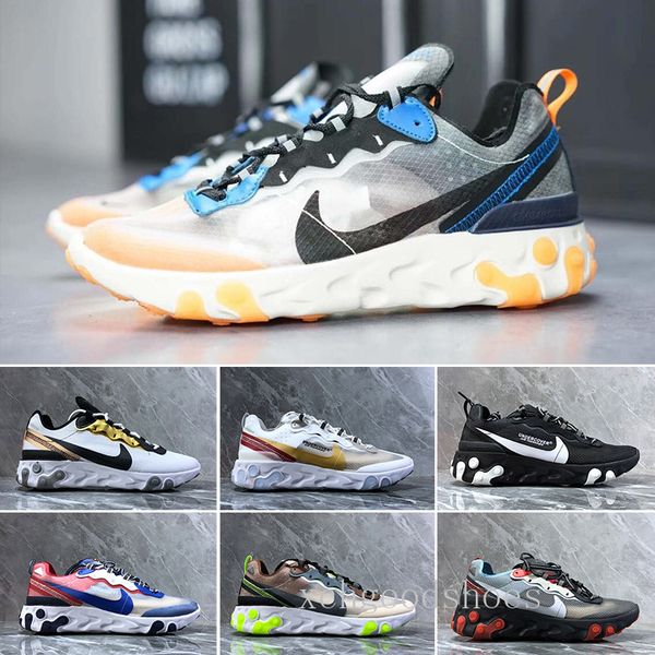 2019 react element 87 55 кроссовок для мужчин, женщин белого черного royal оттенок desert sand дизайнерские дышащие спортивных тапки размера
2019 react element 87 55 кроссовок для мужчин, женщин белого черного royal оттенок desert sand дизайнерские дышащие спортивных тапки размера