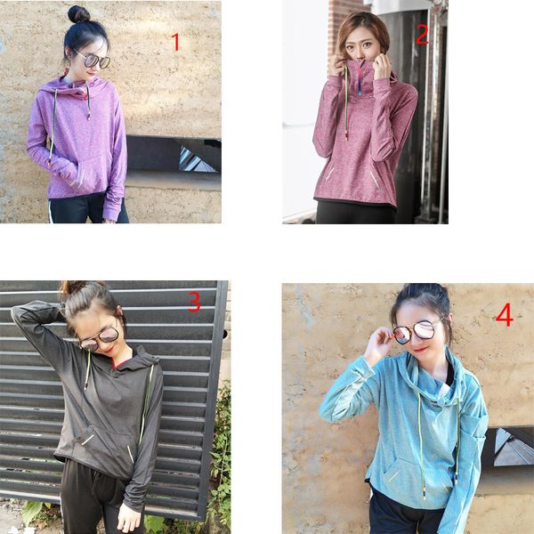 new sweater zipper hat women autumn and winter sports leisure outdoor professional yoga running fitness clothing long sleeve, White;black
new sweater zipper hat women autumn and winter sports leisure outdoor professional yoga running fitness clothing long sleeve, White;black
