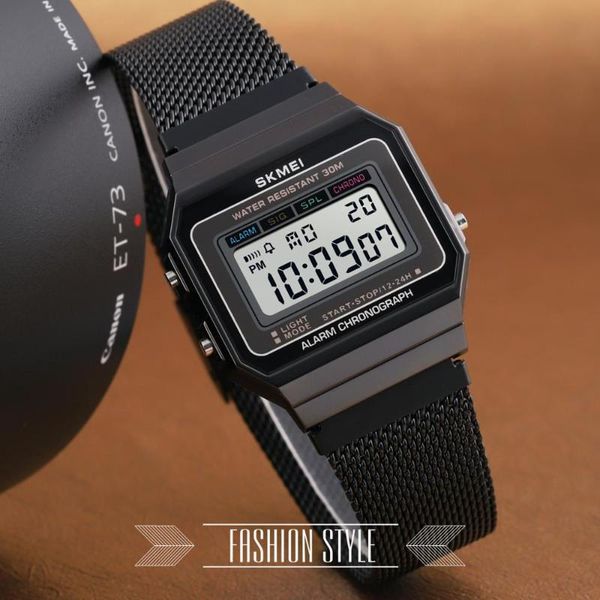 mens watches skmei sport slim dial led digital men wristwatches stainless steel band waterproof men watch reloj hombre 2020, Slivery;brown
mens watches skmei sport slim dial led digital men wristwatches stainless steel band waterproof men watch reloj hombre 2020, Slivery;brown