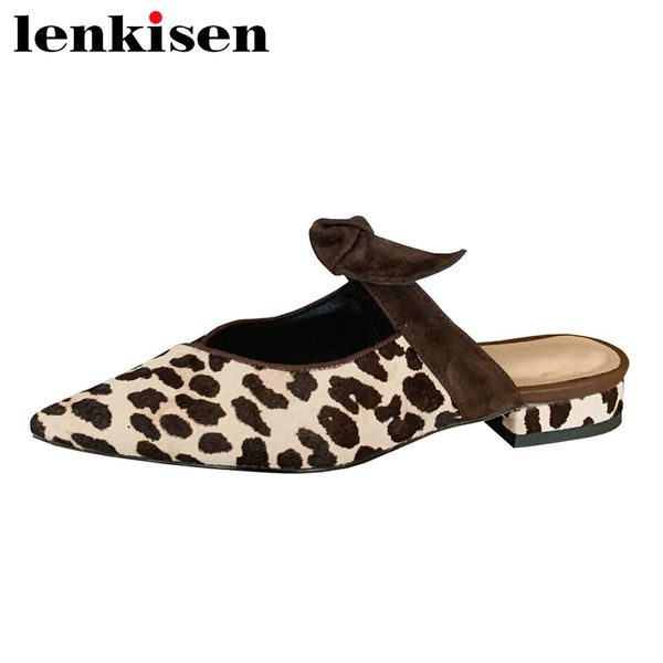 lenkisen fashion outside slipper horse hair pointed toe low heel bowtie zebra pattern leopard print slip on shoes women l31, Black
lenkisen fashion outside slipper horse hair pointed toe low heel bowtie zebra pattern leopard print slip on shoes women l31, Black