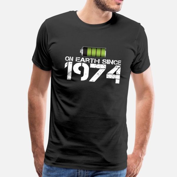 on earth since 1974 t shirt men designs 100% cotton s-3xl kawaii anti-wrinkle new style spring letter shirt, White;black
on earth since 1974 t shirt men designs 100% cotton s-3xl kawaii anti-wrinkle new style spring letter shirt, White;black