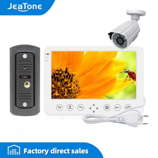 video door phones jeatone 7" built-in memory 1 outdoor camera monitor doorphone doorbell intercom with image
video door phones jeatone 7" built-in memory 1 outdoor camera monitor doorphone doorbell intercom with image