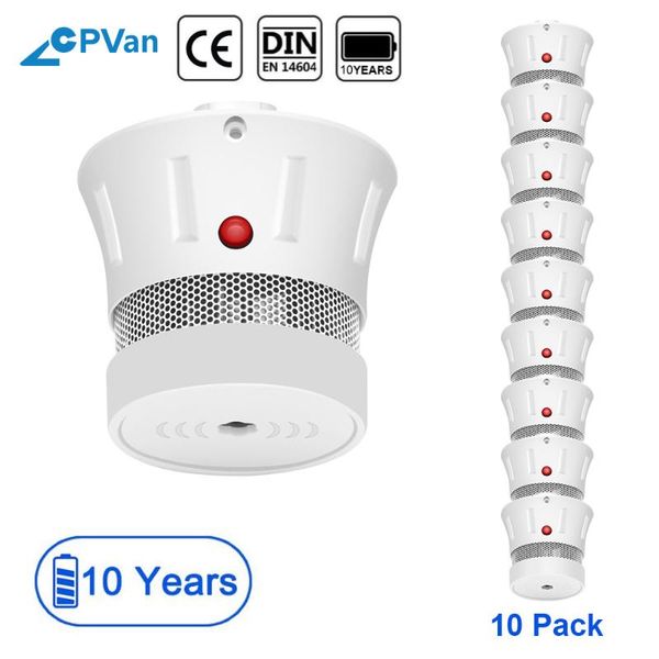 cpvan smoke detector alarm 10 лет батарея противопожарной защиты en14604 аттестованный ce пожарный извещатель дыма датчик сигнализации для д, Black;white
cpvan smoke detector alarm 10 лет батарея противопожарной защиты en14604 аттестованный ce пожарный извещатель дыма датчик сигнализации для д, Black;white