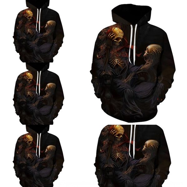 2020 casual cardigan loose cool 3d printed skull 2020 casual cardigan loose men's hoodie cool 3d printed skull men's hoodie zllcu, Black
2020 casual cardigan loose cool 3d printed skull 2020 casual cardigan loose men's hoodie cool 3d printed skull men's hoodie zllcu, Black