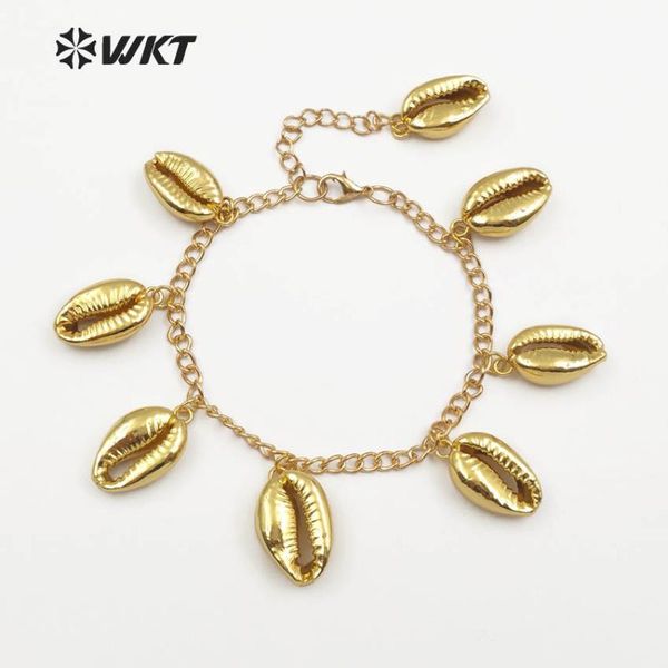 wt-b428 summer beach bracelets natural cowrie sea shell with full gold dipped women usual adjustable bracelets, Golden;silver
wt-b428 summer beach bracelets natural cowrie sea shell with full gold dipped women usual adjustable bracelets, Golden;silver