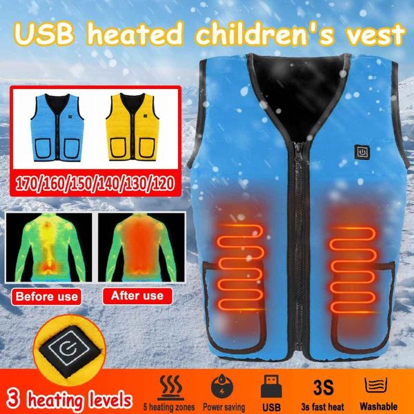 outdoor t-shirts 6 sizes children heated vests for kids washable usb infrared electric jacket winter thermal warm cloth hiking waistcoat, Gray;blue
outdoor t-shirts 6 sizes children heated vests for kids washable usb infrared electric jacket winter thermal warm cloth hiking waistcoat, Gray;blue