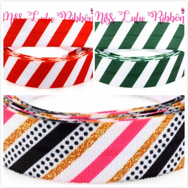 5/8" 16mm red&green with white stripe printed elastic ribbon black dots christmas decor webbing diy hair bands 50yards/roll
5/8" 16mm red&green with white stripe printed elastic ribbon black dots christmas decor webbing diy hair bands 50yards/roll