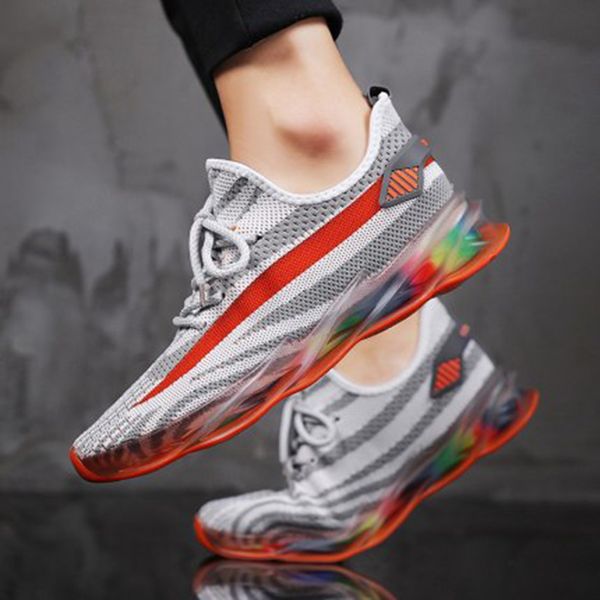 2020 mens sports shoes autumn and winter trendy flowing shoes woven rainbow jelly air bottom korean version, Black
2020 mens sports shoes autumn and winter trendy flowing shoes woven rainbow jelly air bottom korean version, Black