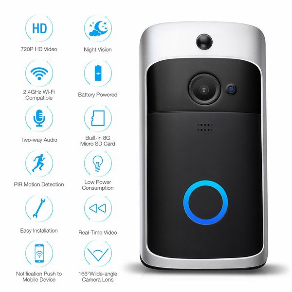 2020 новый визуальная smart wireless wifi дверной видео hd pir дверной звонок камеры безопасности беспроводной высокой четкости видеодомофон
2020 новый визуальная smart wireless wifi дверной видео hd pir дверной звонок камеры безопасности беспроводной высокой четкости видеодомофон
