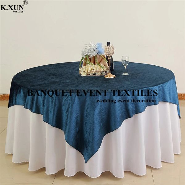 table cloth 152x152cm velvet overlay polyester tablecloth for wedding event decoration
table cloth 152x152cm velvet overlay polyester tablecloth for wedding event decoration